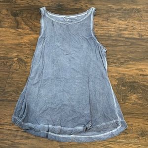 Blue soft and sexy tank top